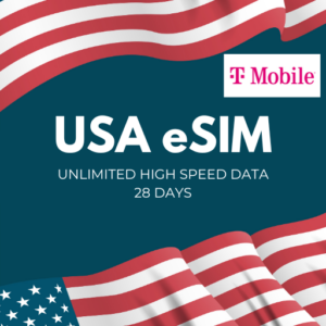 t-mobile usa esim 28 days
